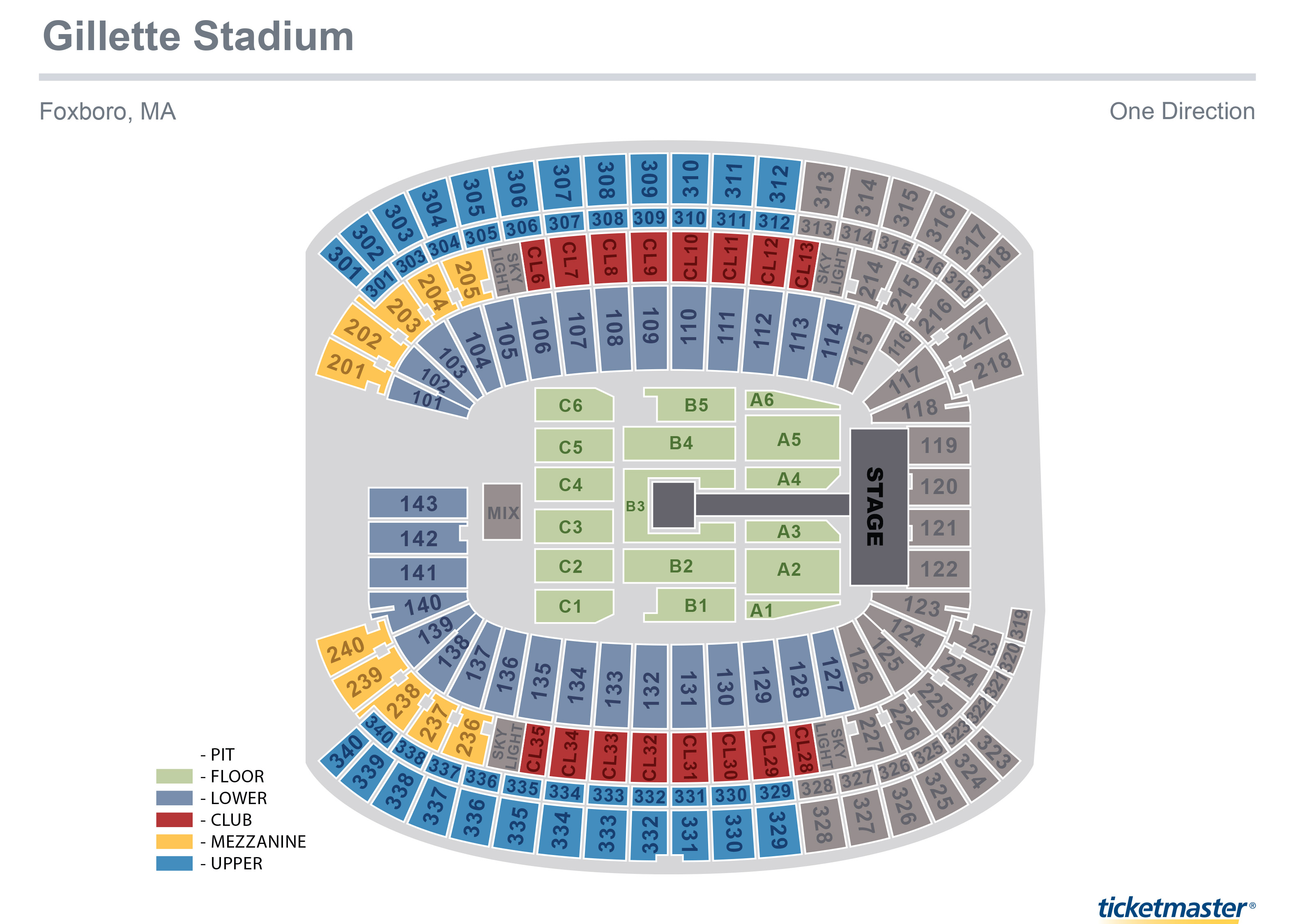 im going to the one direction concert at gillette stadium I am in